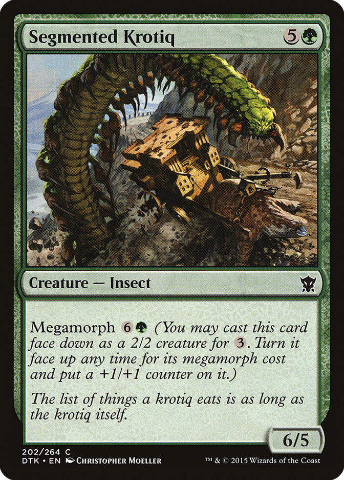 Segmented Krotiq [Dragons of Tarkir] | Boutique FDB TCG