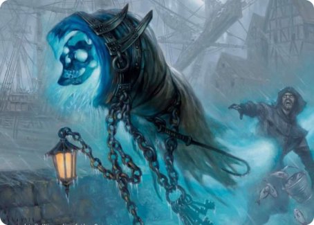 Nebelgast Intruder Art Card [Innistrad: Midnight Hunt Art Series] | Boutique FDB TCG