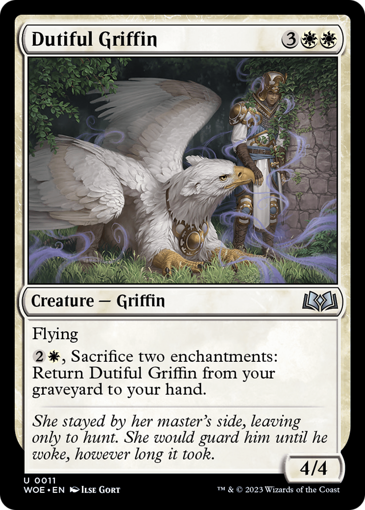 Dutiful Griffin [Wilds of Eldraine] | Boutique FDB TCG