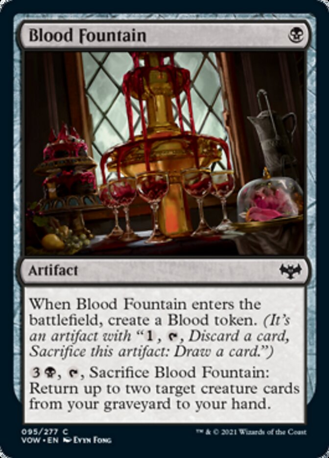 Blood Fountain [Innistrad: Crimson Vow] | Boutique FDB TCG