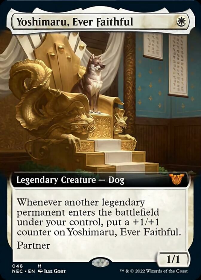 Yoshimaru, Ever Faithful (Extended Art) [Kamigawa: Neon Dynasty Commander] | Boutique FDB TCG