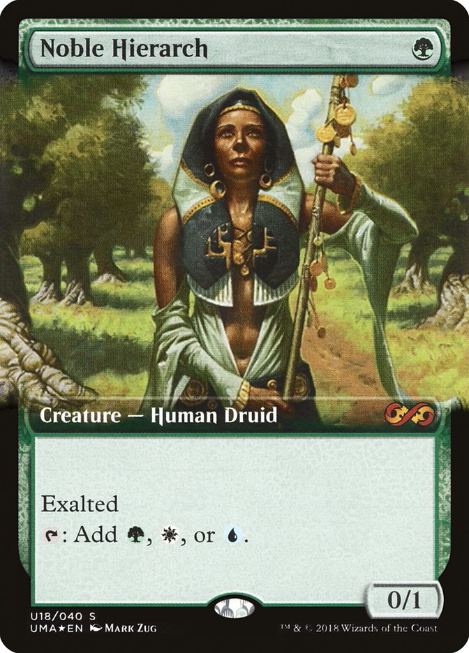 Noble Hierarch (Topper) [Ultimate Masters Box Topper] | Boutique FDB TCG
