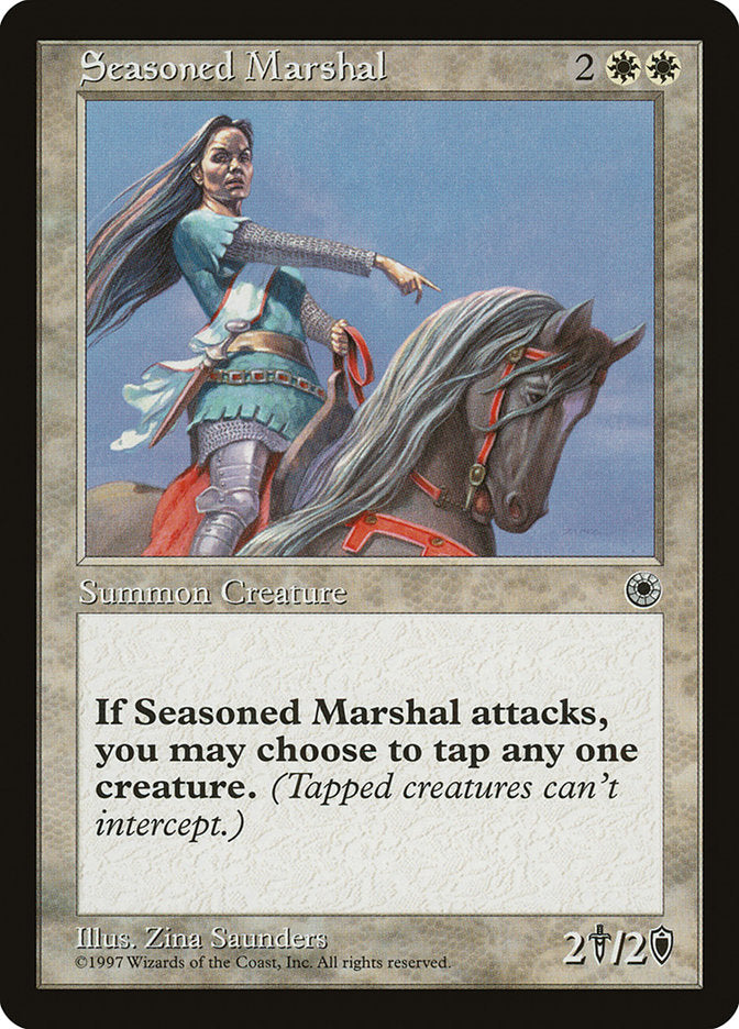 Seasoned Marshal [Portal] | Boutique FDB TCG