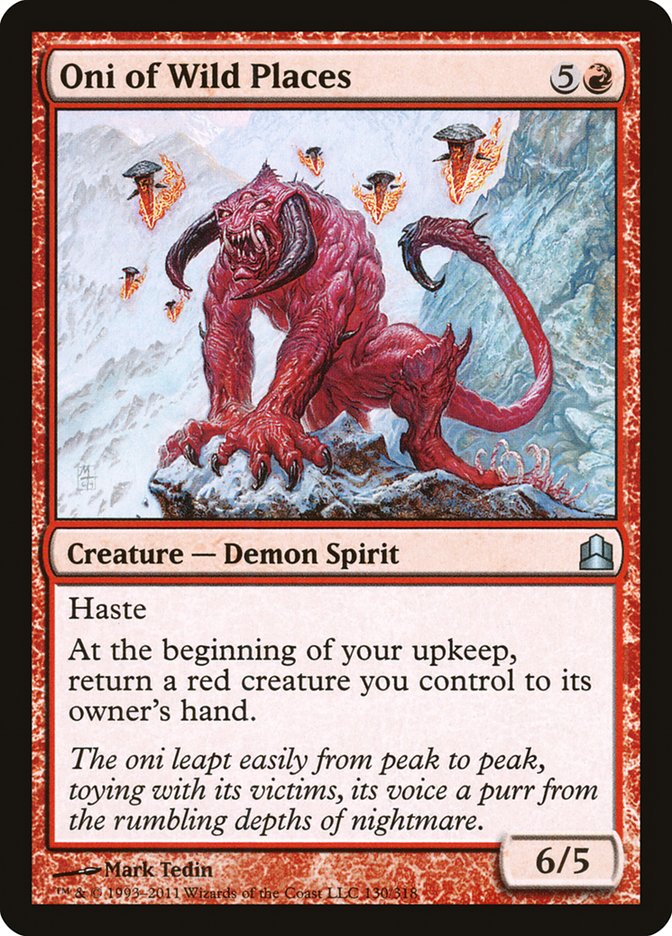 Oni of Wild Places [Commander 2011] | Boutique FDB TCG