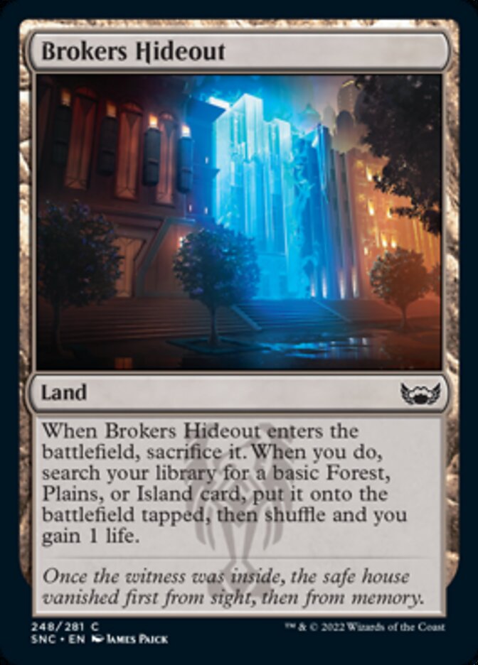 Brokers Hideout [Streets of New Capenna] | Boutique FDB TCG