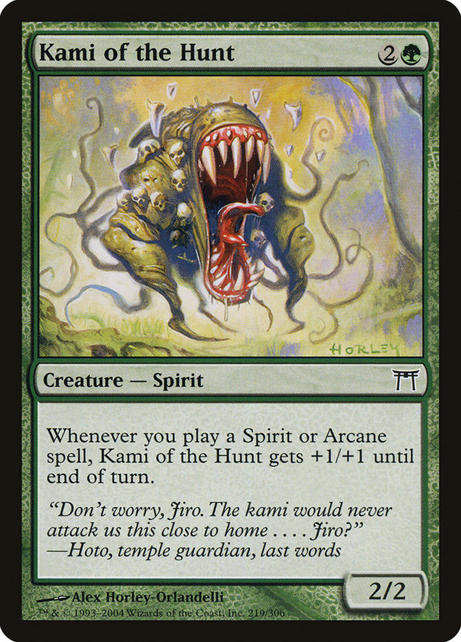 Kami of the Hunt [Champions of Kamigawa] | Boutique FDB TCG