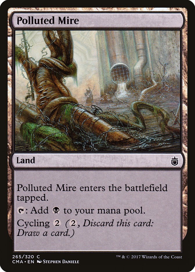 Polluted Mire [Commander Anthology] | Boutique FDB TCG