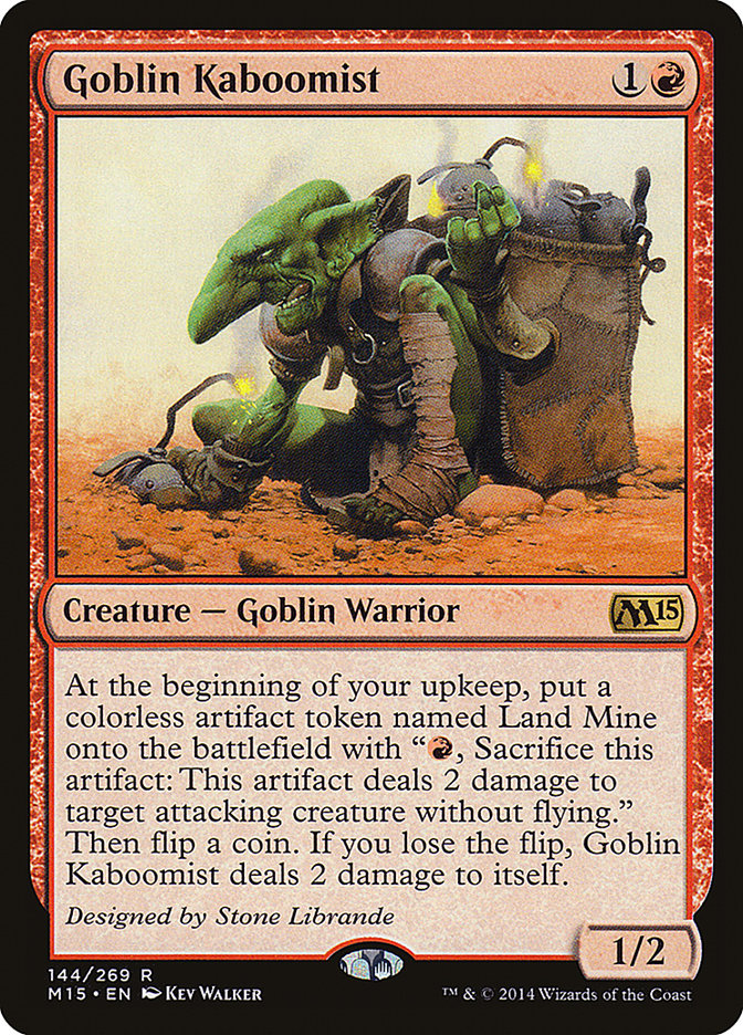 Goblin Kaboomist [Magic 2015] | Boutique FDB TCG