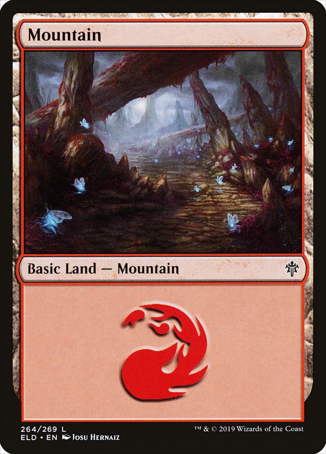 Mountain (264) [Throne of Eldraine] | Boutique FDB TCG