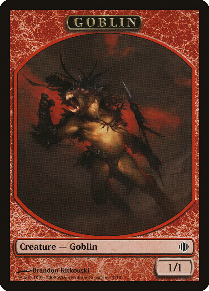 Goblin Token [Shards of Alara Tokens] | Boutique FDB TCG