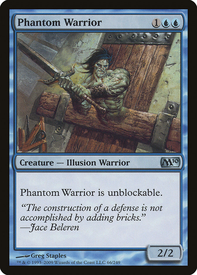 Phantom Warrior [Magic 2010] | Boutique FDB TCG