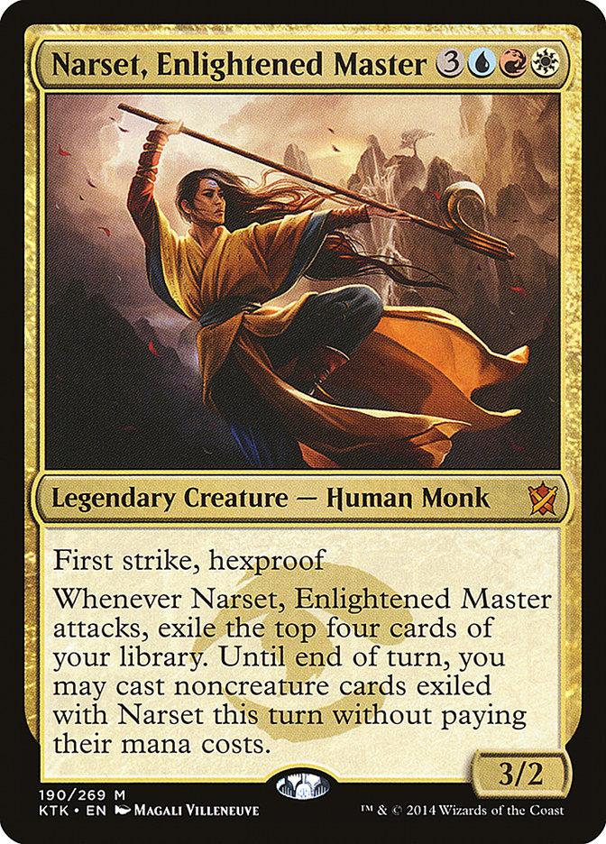 Narset, Enlightened Master [Khans of Tarkir] | Boutique FDB TCG
