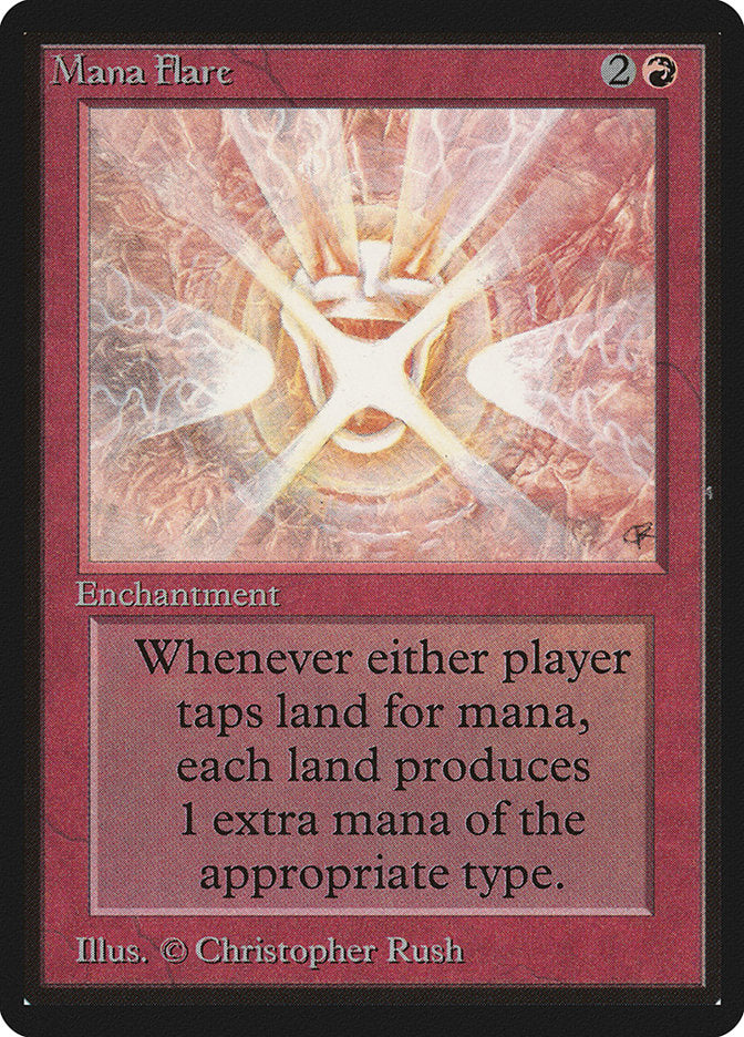 Mana Flare [Beta Edition] | Boutique FDB TCG