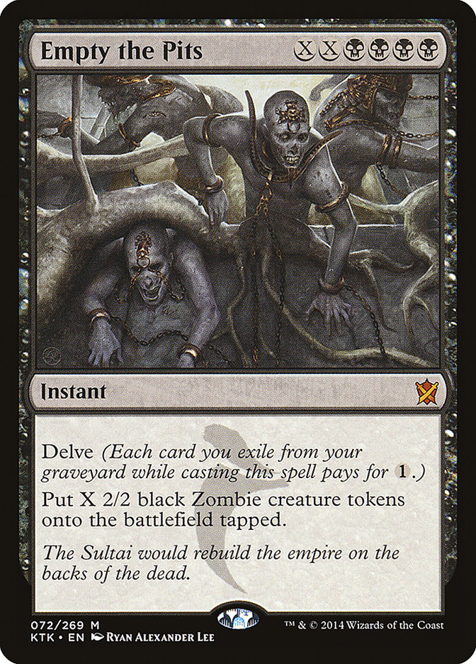 Empty the Pits [Khans of Tarkir] | Boutique FDB TCG