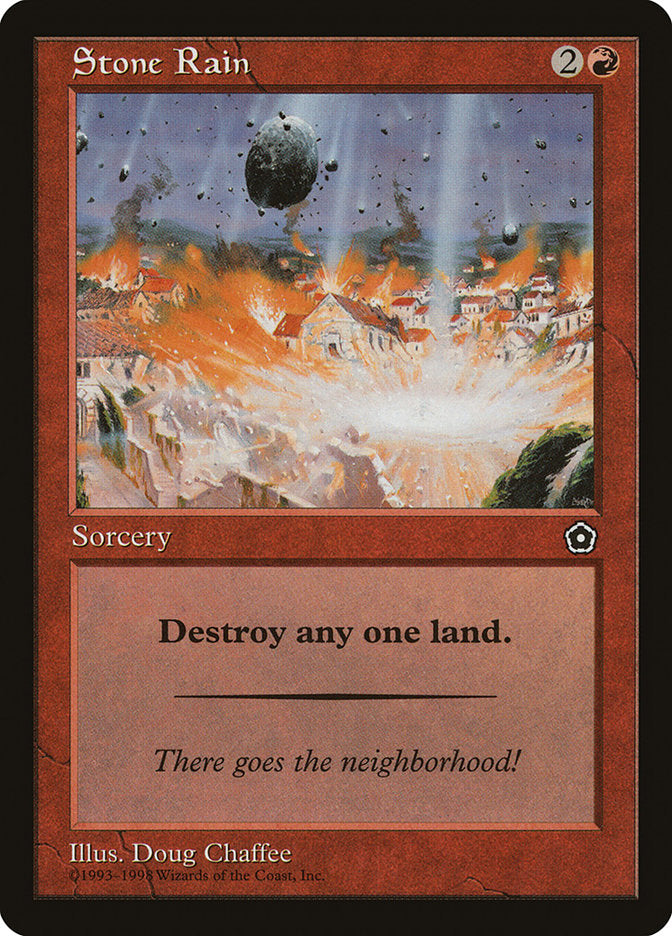 Stone Rain [Portal Second Age] | Boutique FDB TCG