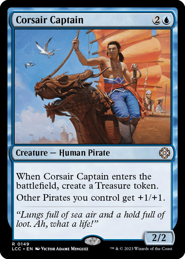 Corsair Captain [The Lost Caverns of Ixalan Commander] | Boutique FDB TCG