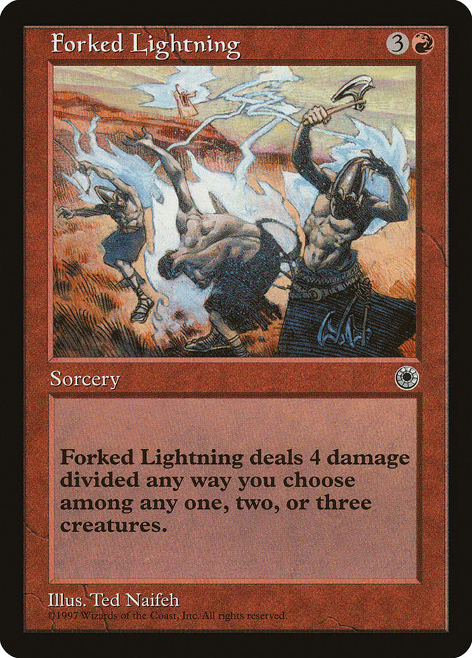Forked Lightning [Portal] | Boutique FDB TCG
