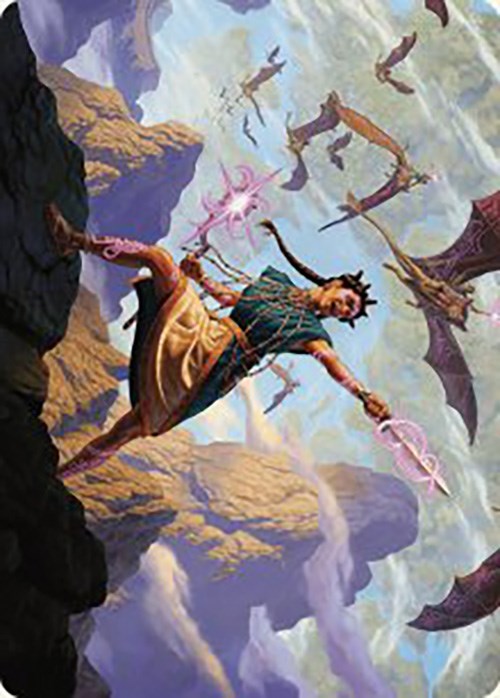 Warden of the Inner Sky Art Card [The Lost Caverns of Ixalan Art Series] | Boutique FDB TCG