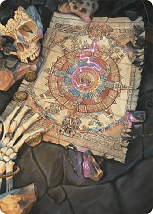 Map Token Art Card [The Lost Caverns of Ixalan Art Series] | Boutique FDB TCG