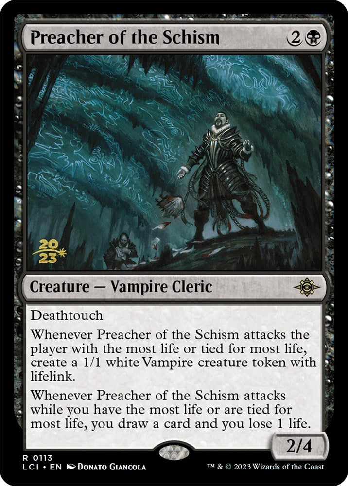 Preacher of the Schism [The Lost Caverns of Ixalan Prerelease Cards] | Boutique FDB TCG