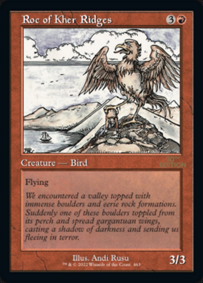 Roc of Kher Ridges (Retro) [30th Anniversary Edition] | Boutique FDB TCG