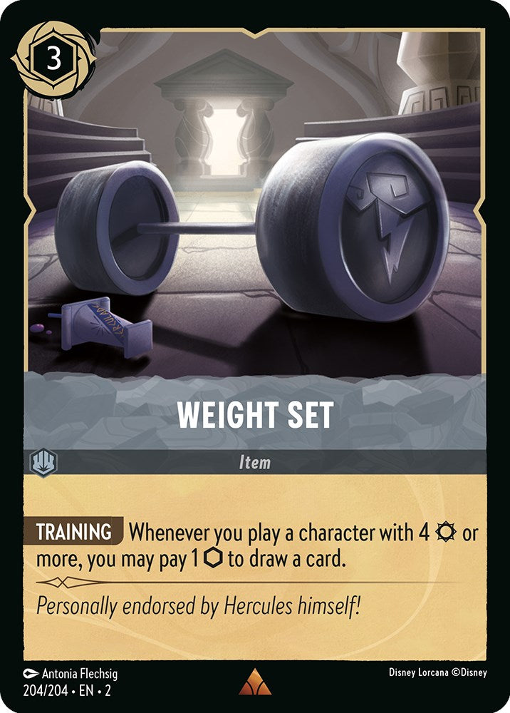 Weight Set (204/204) [Rise of the Floodborn] | Boutique FDB TCG