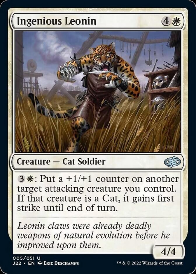 Ingenious Leonin [Jumpstart 2022] | Boutique FDB TCG