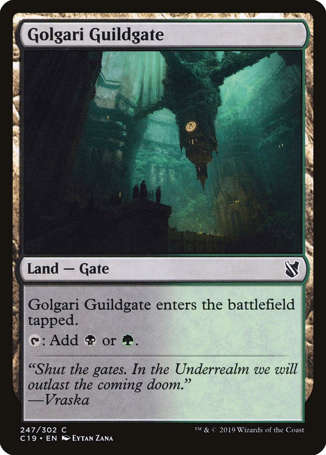 Golgari Guildgate [Commander 2019] | Boutique FDB TCG