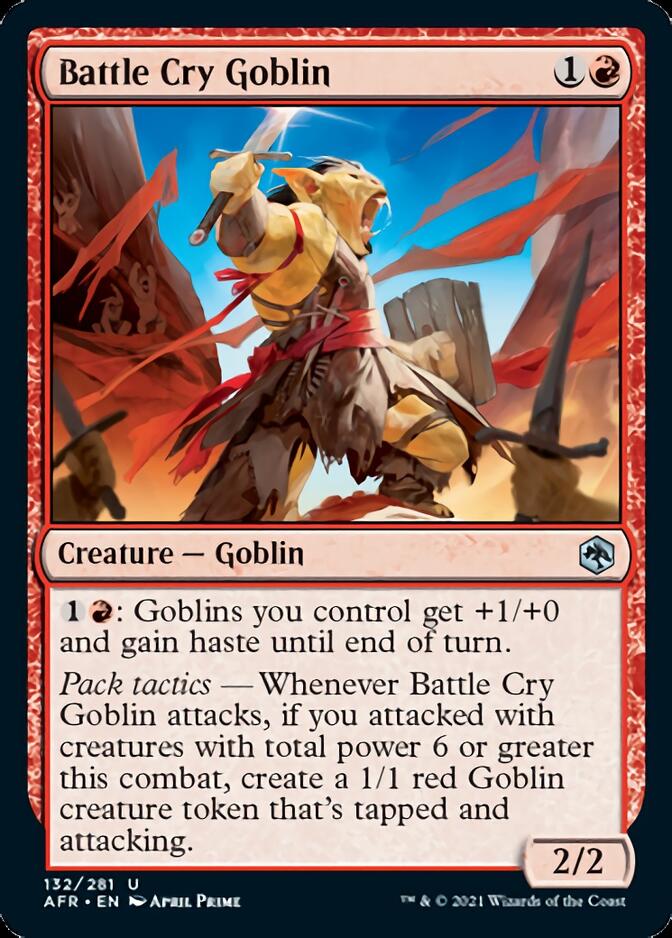 Battle Cry Goblin [Dungeons & Dragons: Adventures in the Forgotten Realms] | Boutique FDB TCG