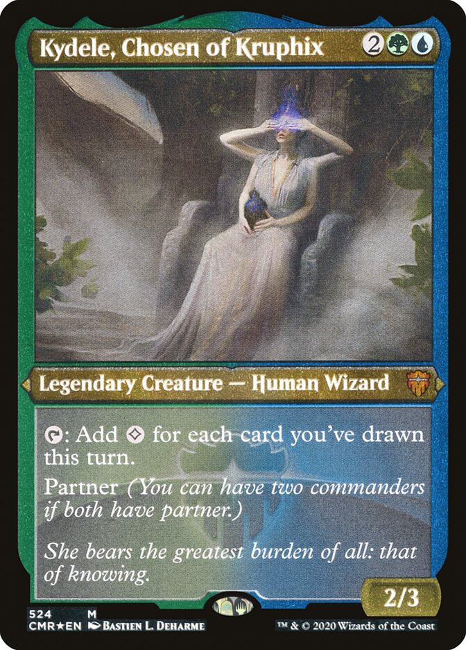Kydele, Chosen of Kruphix (Etched) [Commander Legends] | Boutique FDB TCG