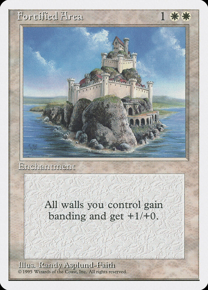 Fortified Area [Fourth Edition] | Boutique FDB TCG