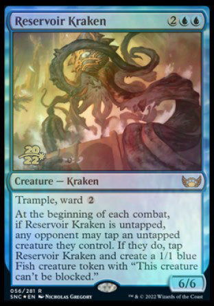 Reservoir Kraken [Streets of New Capenna Prerelease Promos] | Boutique FDB TCG