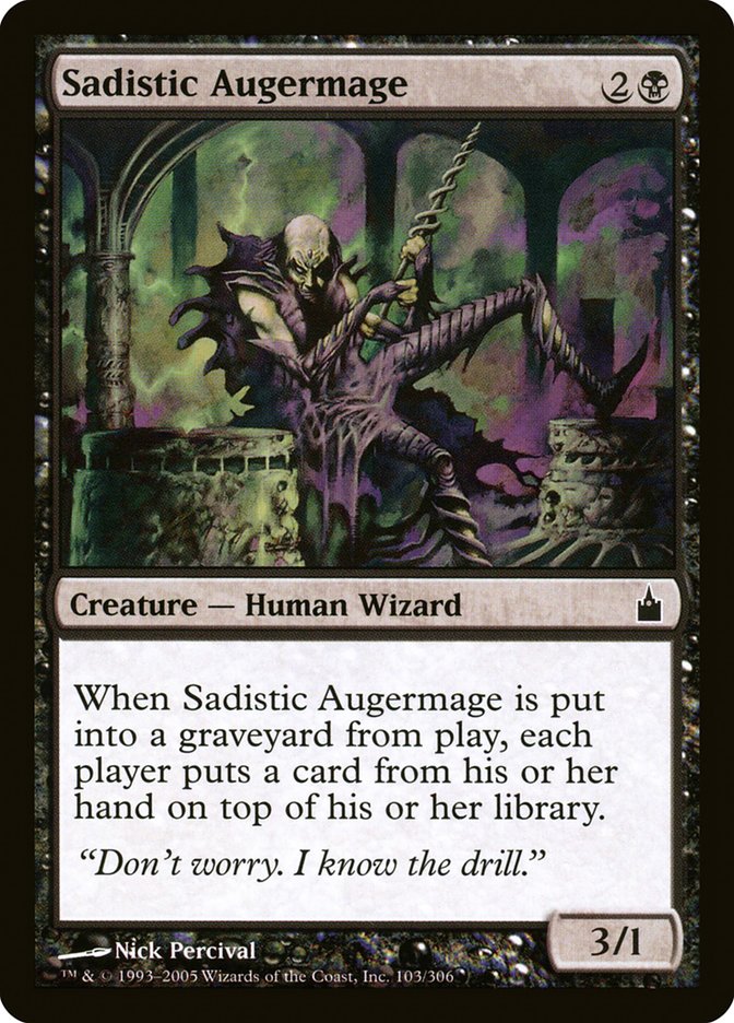 Sadistic Augermage [Ravnica: City of Guilds] | Boutique FDB TCG