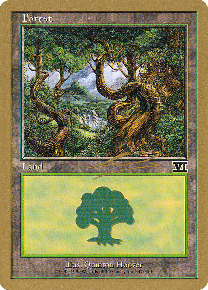 Forest (nl347) (Nicolas Labarre) [World Championship Decks 2000] | Boutique FDB TCG