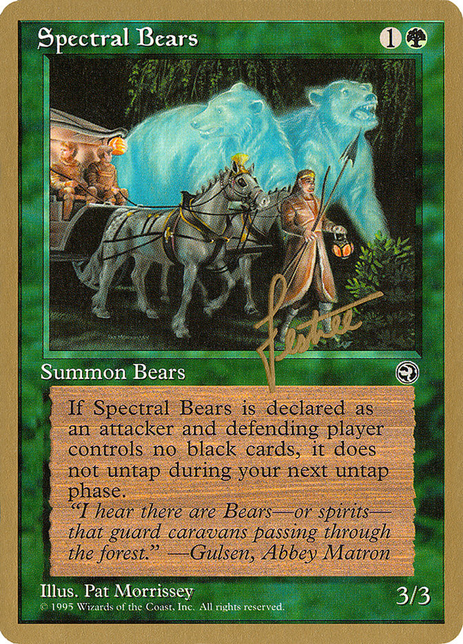 Spectral Bears (Bertrand Lestree) [Pro Tour Collector Set] | Boutique FDB TCG