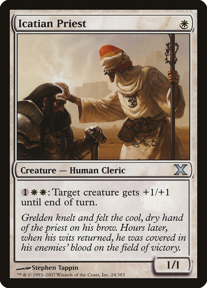 Icatian Priest [Tenth Edition] | Boutique FDB TCG