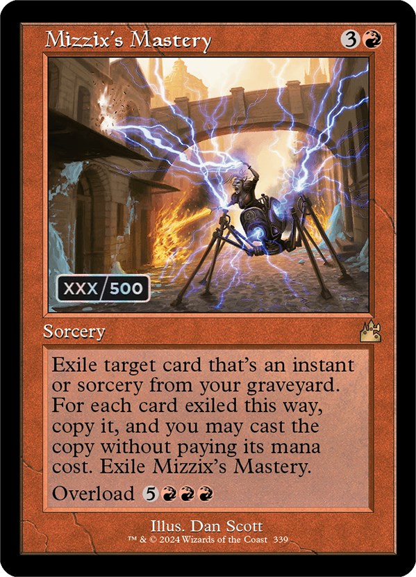 Mizzix's Mastery (Retro) (Serialized) [Ravnica Remastered] | Boutique FDB TCG