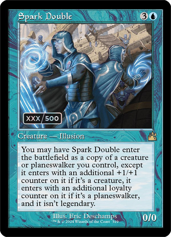 Spark Double (Retro) (Serialized) [Ravnica Remastered] | Boutique FDB TCG