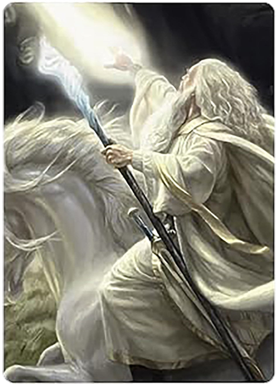 Gandalf of the Secret Fire Art Card [The Lord of the Rings: Tales of Middle-earth Art Series] | Boutique FDB TCG