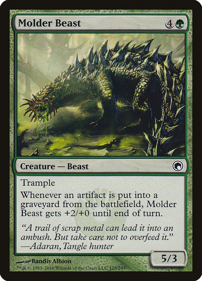 Molder Beast [Scars of Mirrodin] | Boutique FDB TCG