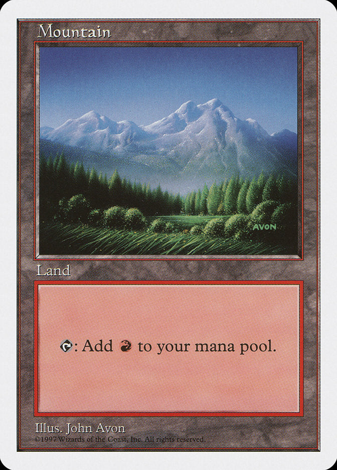 Mountain (443) [Fifth Edition] | Boutique FDB TCG