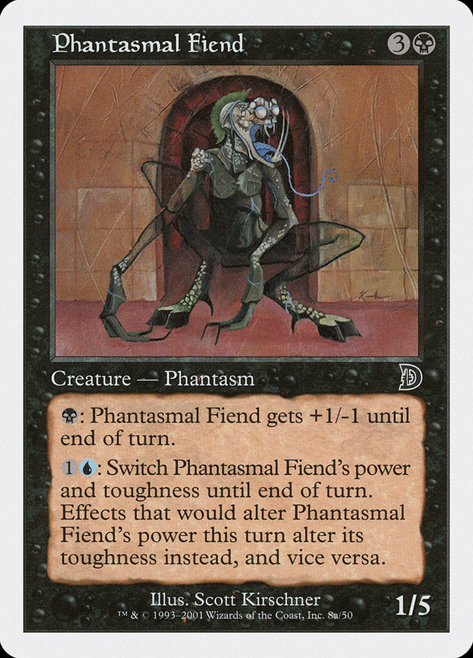 Phantasmal Fiend (Standing) [Deckmasters] | Boutique FDB TCG