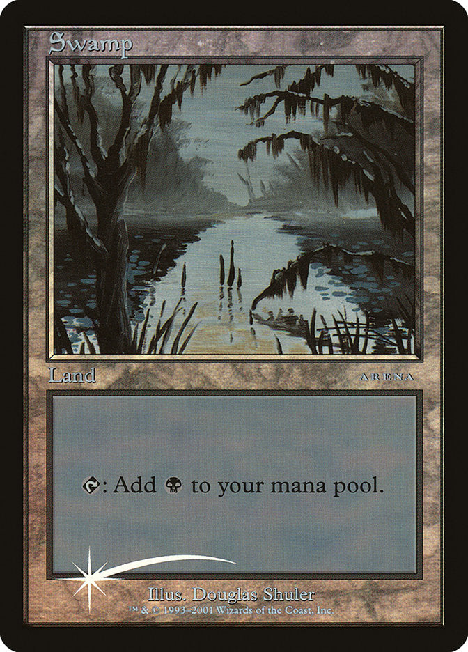 Swamp (9) [Arena League 2001] | Boutique FDB TCG