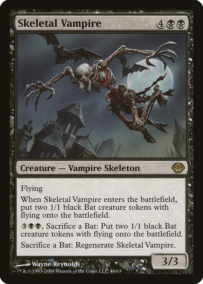 Skeletal Vampire [Duel Decks: Garruk vs. Liliana] | Boutique FDB TCG