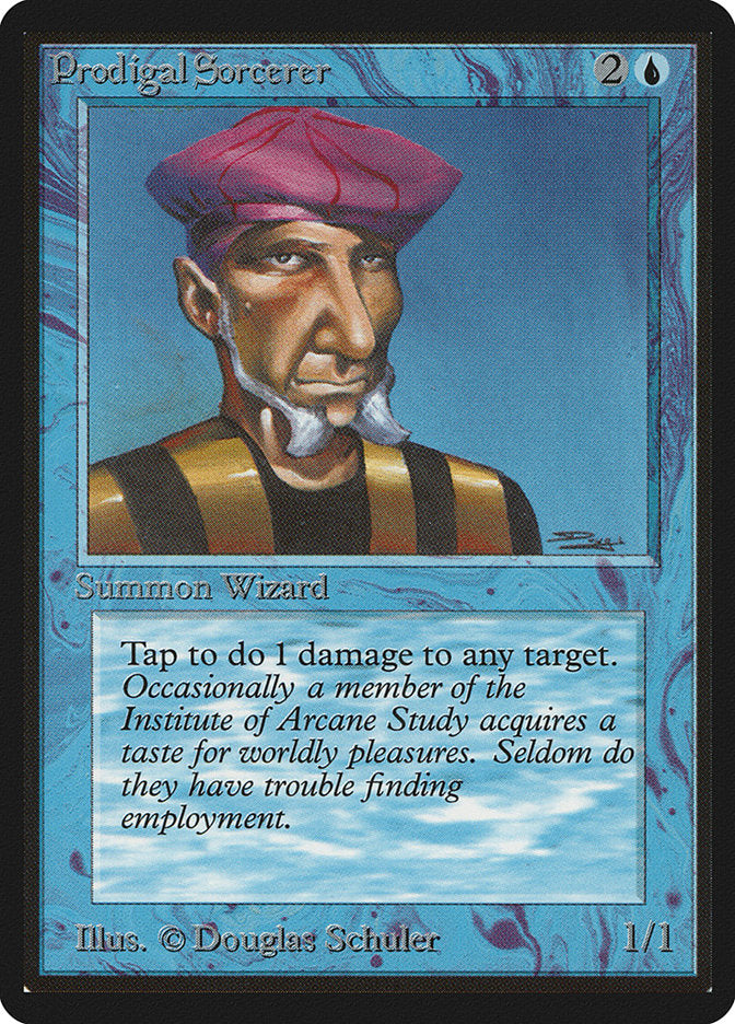 Prodigal Sorcerer [Beta Edition] | Boutique FDB TCG