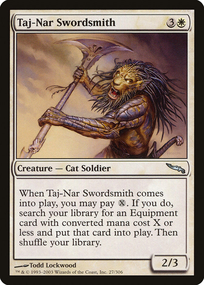 Taj-Nar Swordsmith [Mirrodin] | Boutique FDB TCG