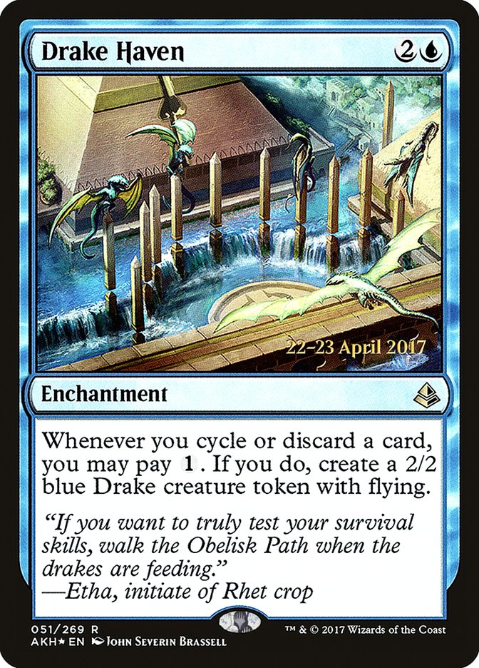 Drake Haven [Amonkhet Prerelease Promos] | Boutique FDB TCG