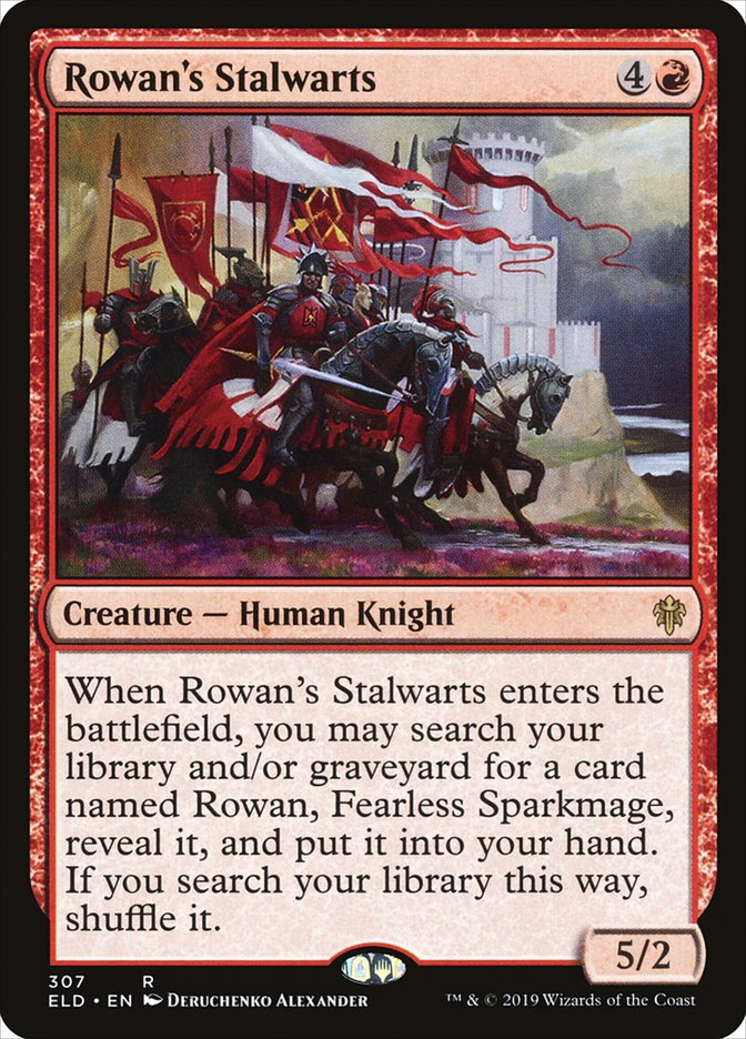 Rowan's Stalwarts [Throne of Eldraine] | Boutique FDB TCG