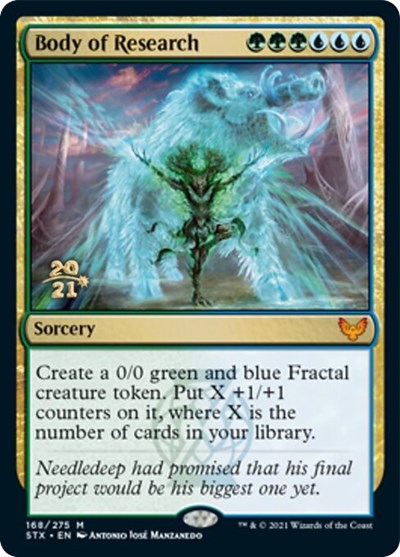 Body of Research [Strixhaven: School of Mages Prerelease Promos] | Boutique FDB TCG