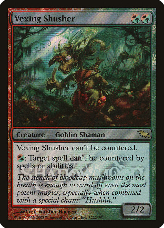 Vexing Shusher (Launch) [Shadowmoor Promos] | Boutique FDB TCG